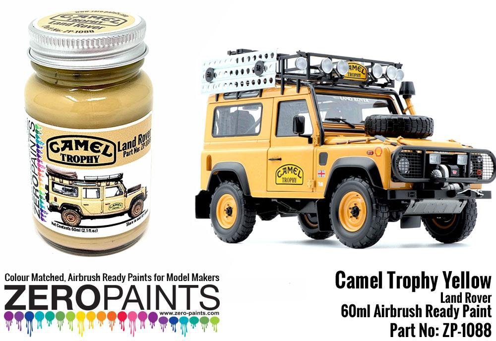Peinture jaune Camel Trophy Zero Paints ZP-1088, 60 ml