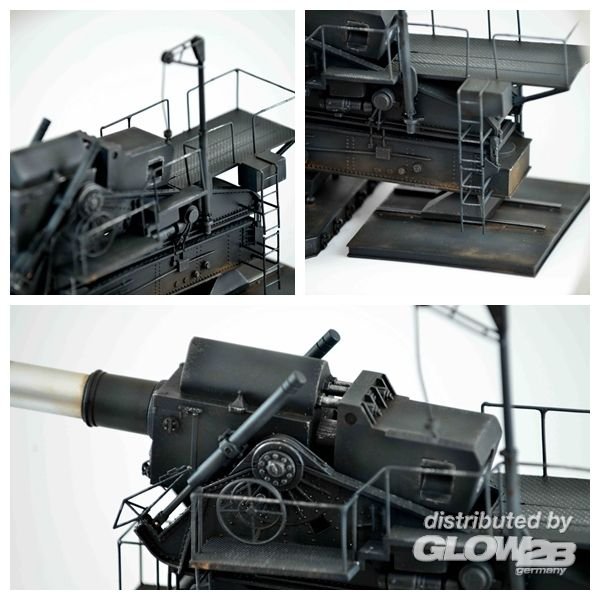 Glow2B MT-35002 Obusier de siège lourd Haubitze M.1 (35,5 cm H M.1) à l&amp;#39;échelle 1/35 – immagine 4