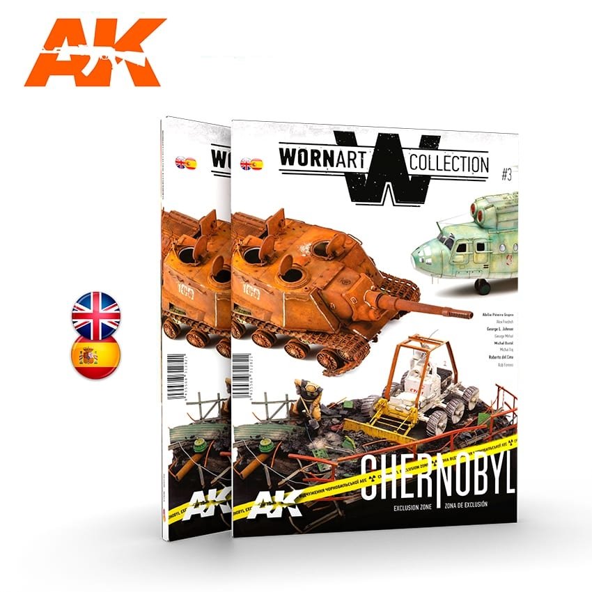 AK Interactive AK4905 COLLECTION D'ART USÉ 03 – TCHERNOBYL