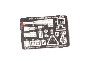 Eduard 3DL48086 Spitfire Mk. XII SPACE AIRFIX 1/48 – immagine 3