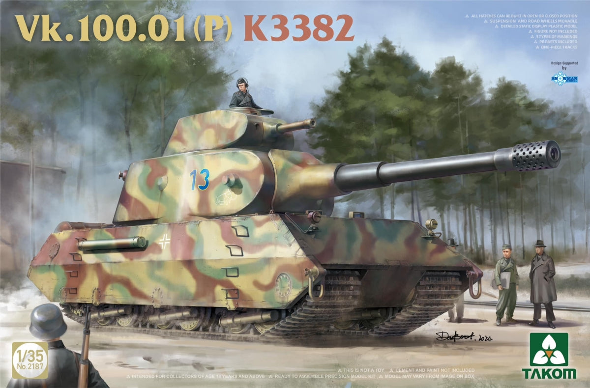 Takom 2187 VK 100.01 (P) K3382 1/35
