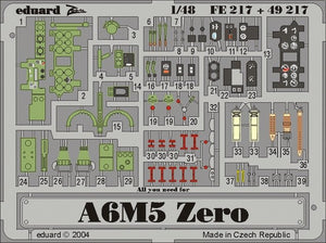 Eduard FE217 A6M5 Zero 1/48 Hasegawa