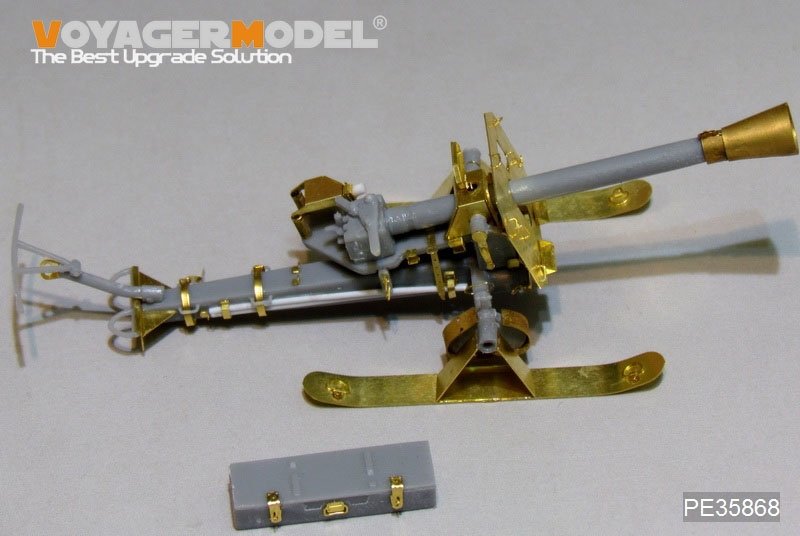 Maquette Voyager PE35868, canon antichar allemand de 88 mm Raketenwerfer43 PUPPCHEN, version traîneau, pour DRAGON au 1/35 – Bild 3