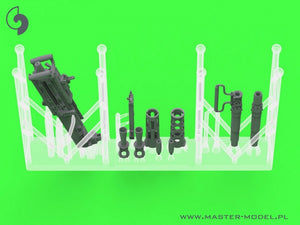 Master GM-35-073 Browning M2HB calibre .50 (12,7 mm) - pour montage sur anneau M49 (chariot D40721 / berceau D40733 / étui D40731 ou D90078) 1/35 – Bild 14