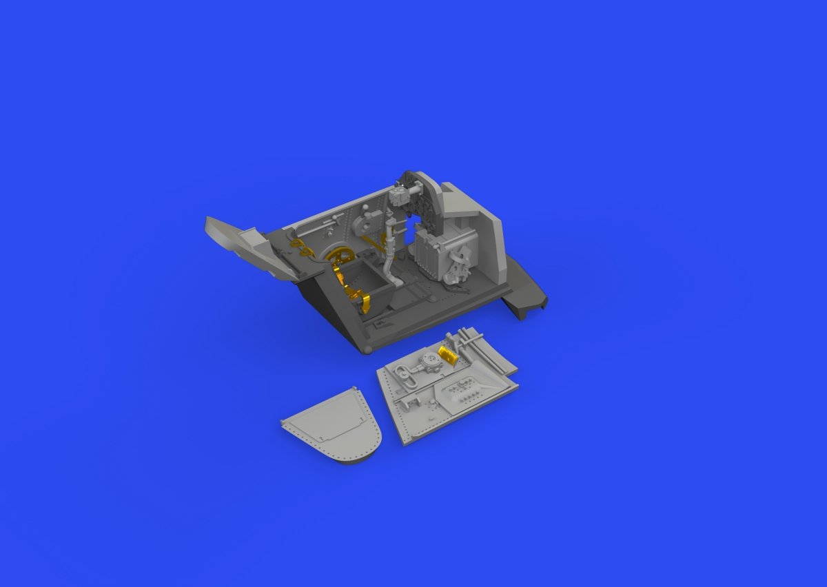 Eduard 672289 S-199 verrière bulle de cockpit IMPRESSION EDUARD 1/72
