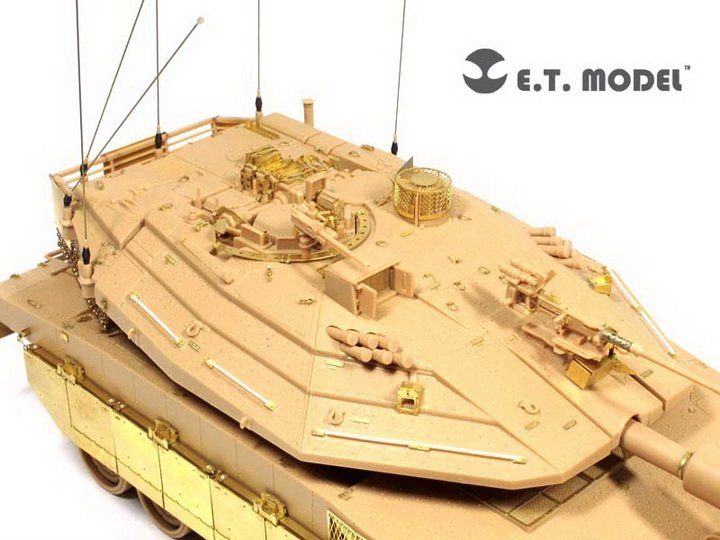 Maquette ET E35-097 Char Merkava Mk.IV israélien LIC Basic (Pour ACADEMY 13227) (1/35) – Bild 3