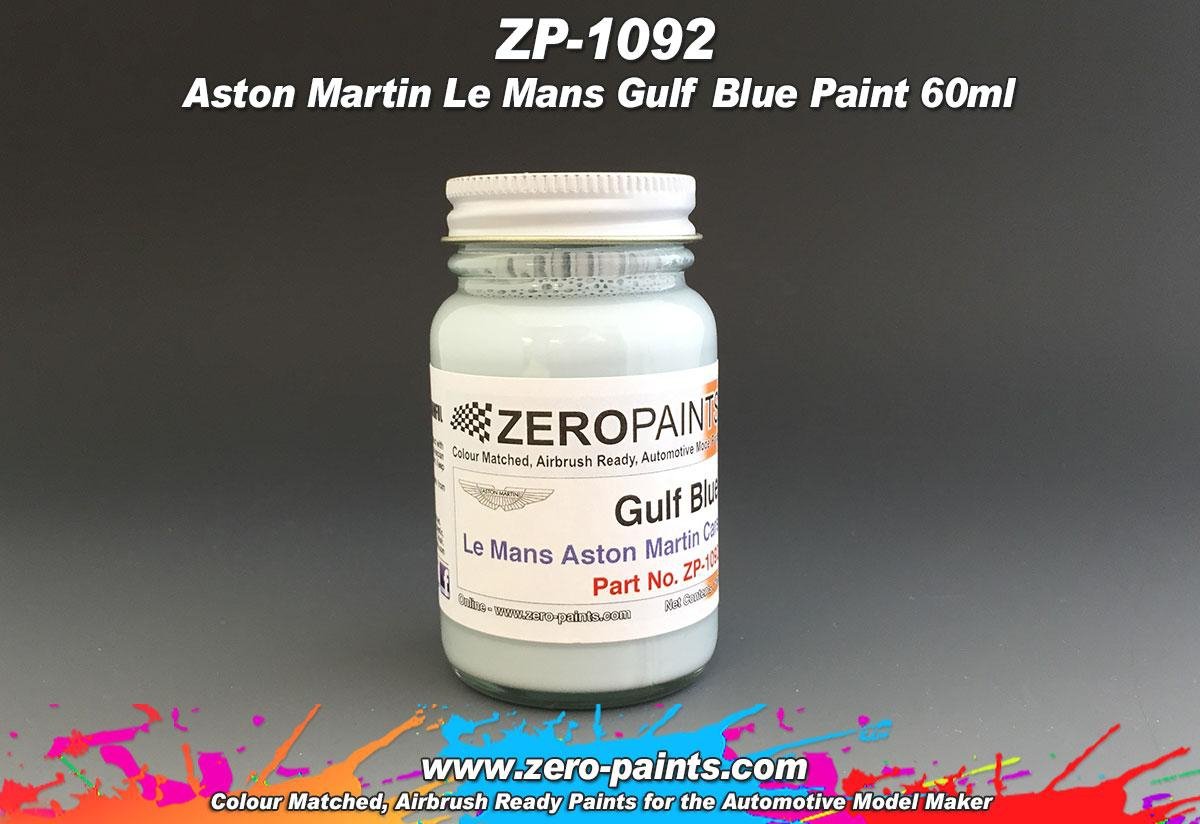 Peinture Zero Paints ZP-1092 Aston Martin Le Mans Gulf Blue 60 ml