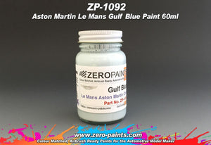 Peinture Zero Paints ZP-1092 Aston Martin Le Mans Gulf Blue 60 ml