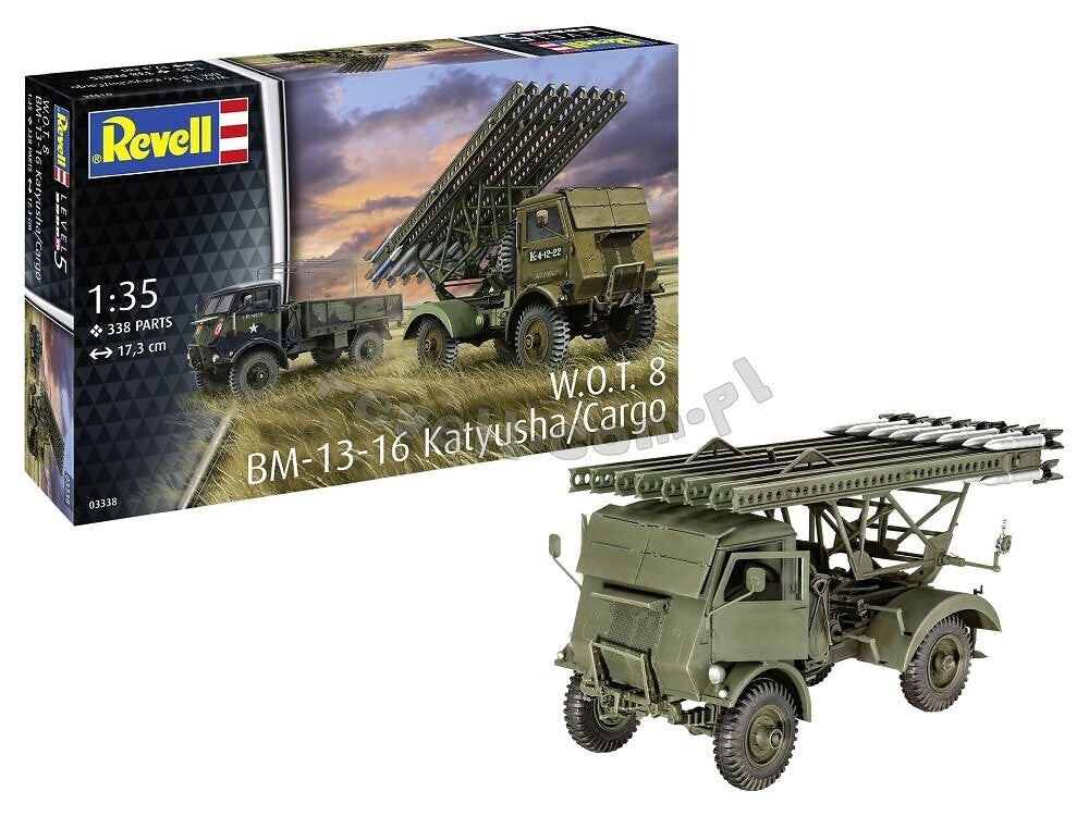 Revell 63338 WOT 8 BM-13-16 Katyusha/ Maquette de cargo au 1/72