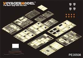 Voyager Model PE35508 Modern U.S. M1070 Truck Tractor Amour Cabin basic For HOBBYBOSS 85502 1/35