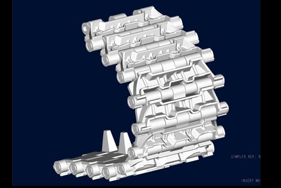 Maillons de chenille Trumpeter 06623 T-72 1/35 – image 3