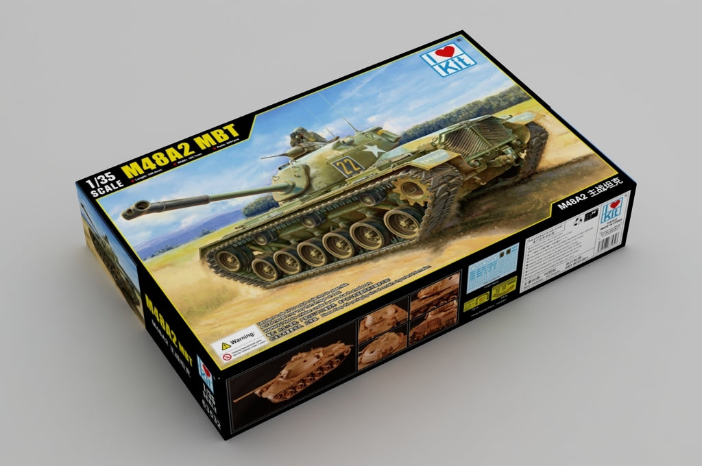 J&amp;#39;adore le kit 63532 M48A2 MBT 1/35 – immagine 2