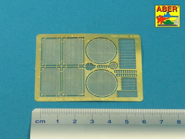 Aber 35G33 PzKpfw V Ausf.A (Sd.Kfz.181) GRILLES (1/35)  – image 2