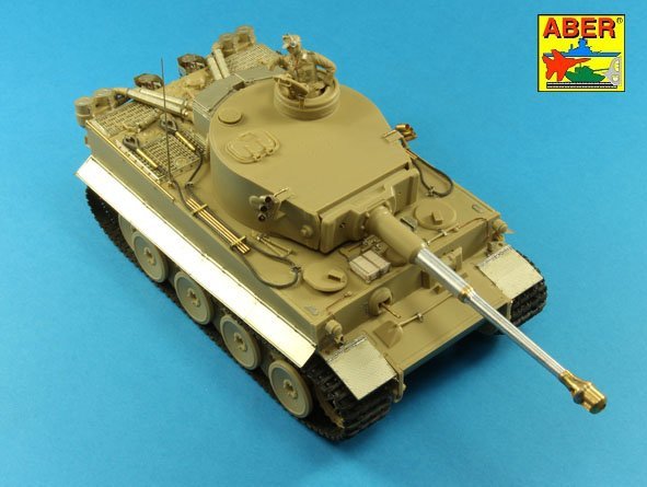 Aber 35K26 Pz.Kpfw. VI Ausf.E ( i.Kfz.181) Tiger I – s.PzAbt. 501 in Tunisia 1/35 – zdjęcie 20