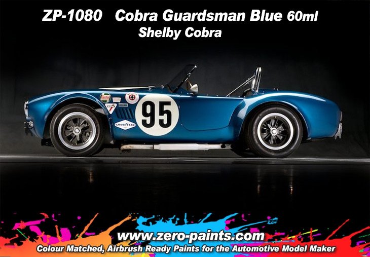 Peinture Zero Paints ZP-1080 Cobra Guardsman Bleu 60 ml – image 2