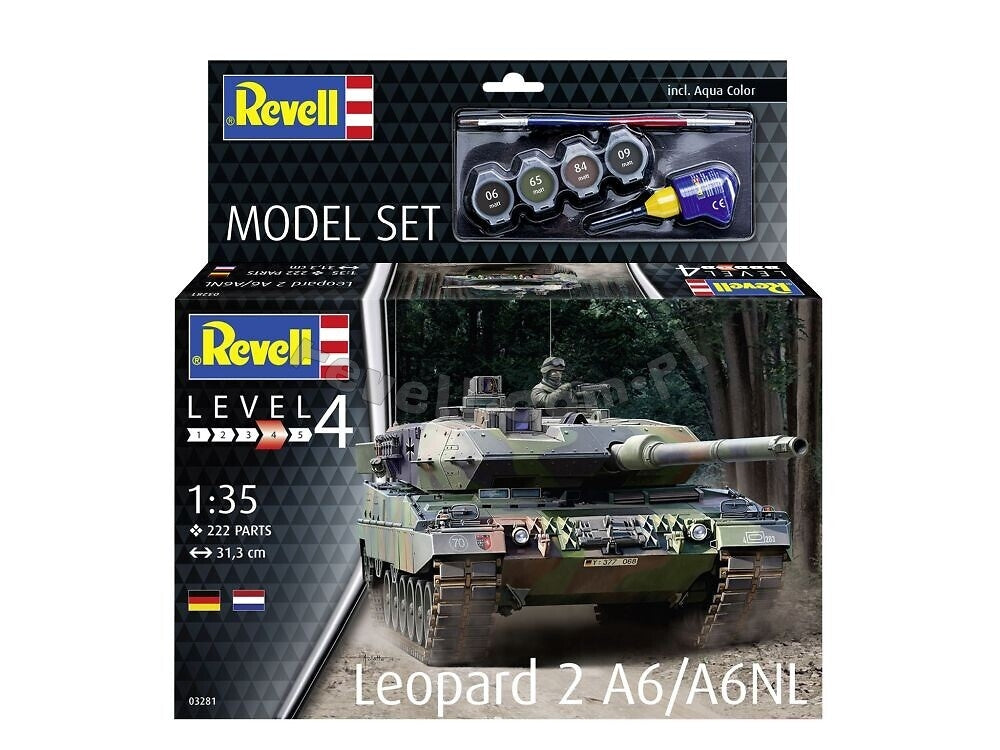 Maquette Revell 63281 Leopard 2A6/A6NL au 1/35
