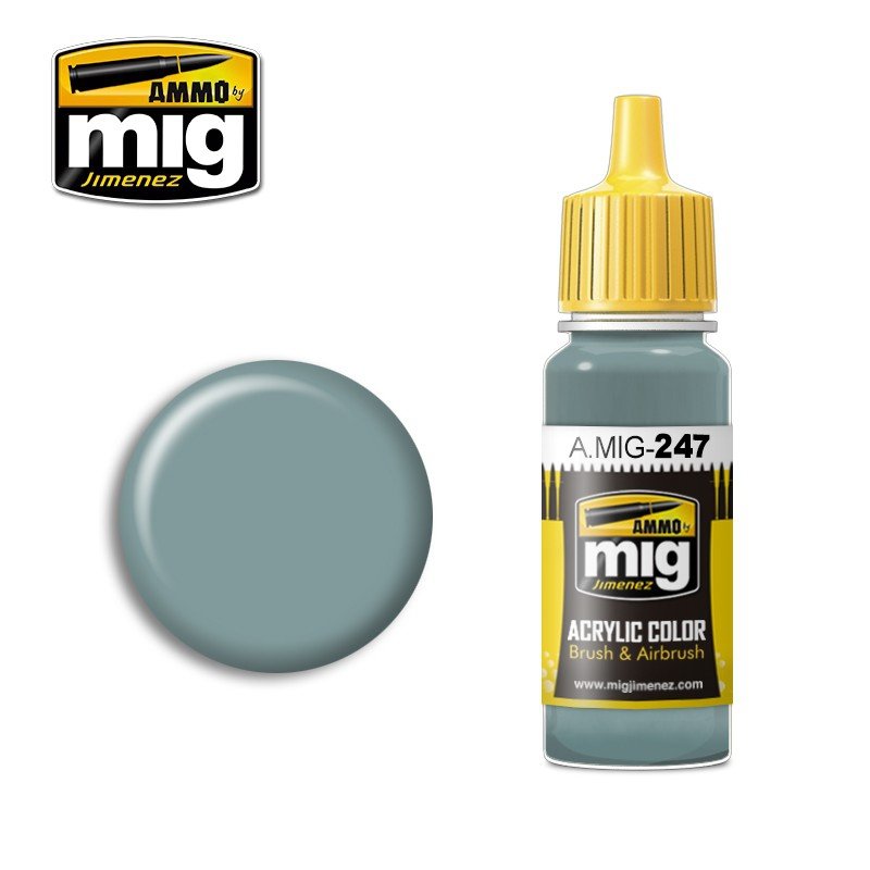 MUNITIONS de Mig Jimenez 0247 RLM 78 HELLBLAU 17ml