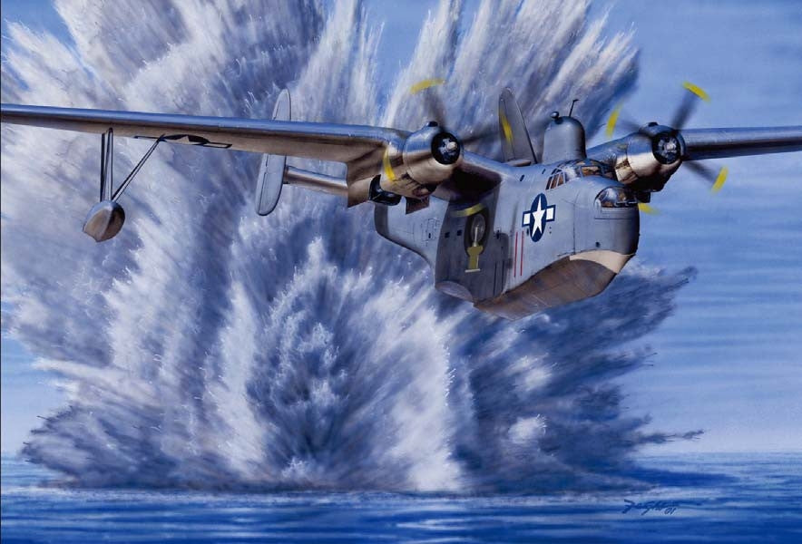 Maquette Academy 12586 USN PBM-5A MARINER 1/72