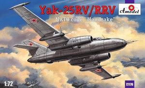 A-Model 72176 Yakovlev Yak-25 RV / RVV - Mandragore 1/72