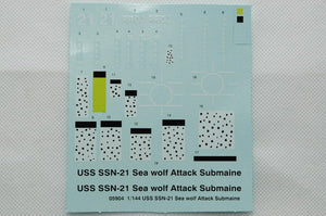 Trumpeter 05904 USS SSN-21 Sea wolf Attack Submarine 1/144 – zdjęcie 2