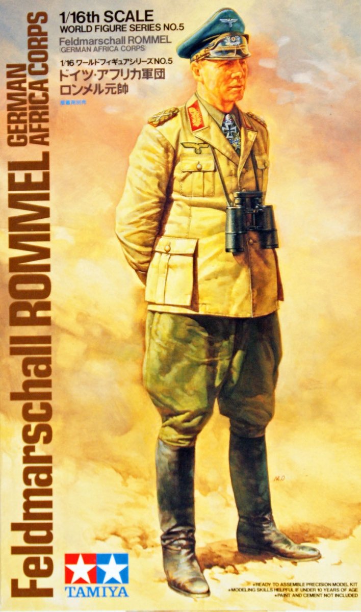 Tamiya 36305 Feldmarschall Rommel (Corps allemand d'Afrique) (1/16)