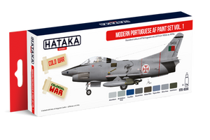 Hataka Hobby HTK-AS56 Ensemble de peinture AF portugais moderne vol.1 (8x17ml)