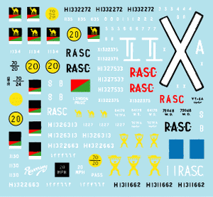 Star Decals 35-963 Transporteur de chars M19 Diamond n° 1 1/35 – immagine 4
