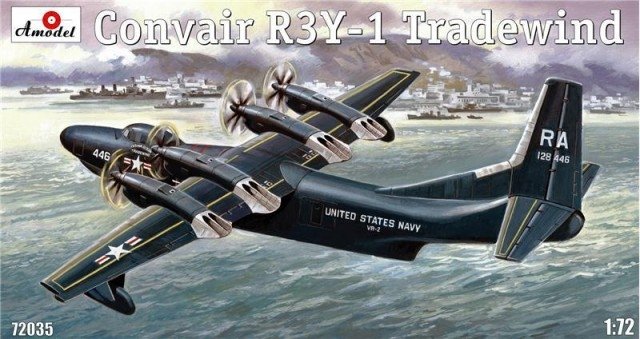 Maquette A-Model 72035 Convair R3Y-1 Tradewind 1/72