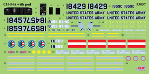 ICM 53057 CH-54A Tarhe with Universal Military Pod 1/35 – zdjęcie 3