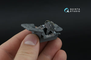 Intérieur imprimé en 3D et coloré sur papier décalcomanie Quinta Studio QD48586 A-10A Warthog (GWH) 1/48 – immagine 11