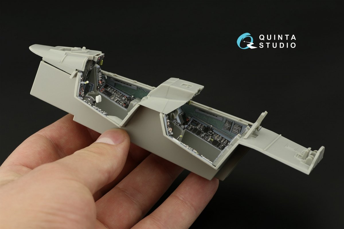 Quinta Studio QD32098 F-14A 3D-Printed &amp;amp; coloured Interior on decal paper ( Trumpeter ) 1/32 – zdjęcie 8