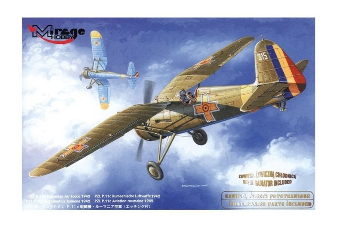 Mirage Hobby 481003 PZL P.11c Force aérienne roumaine (1/48)