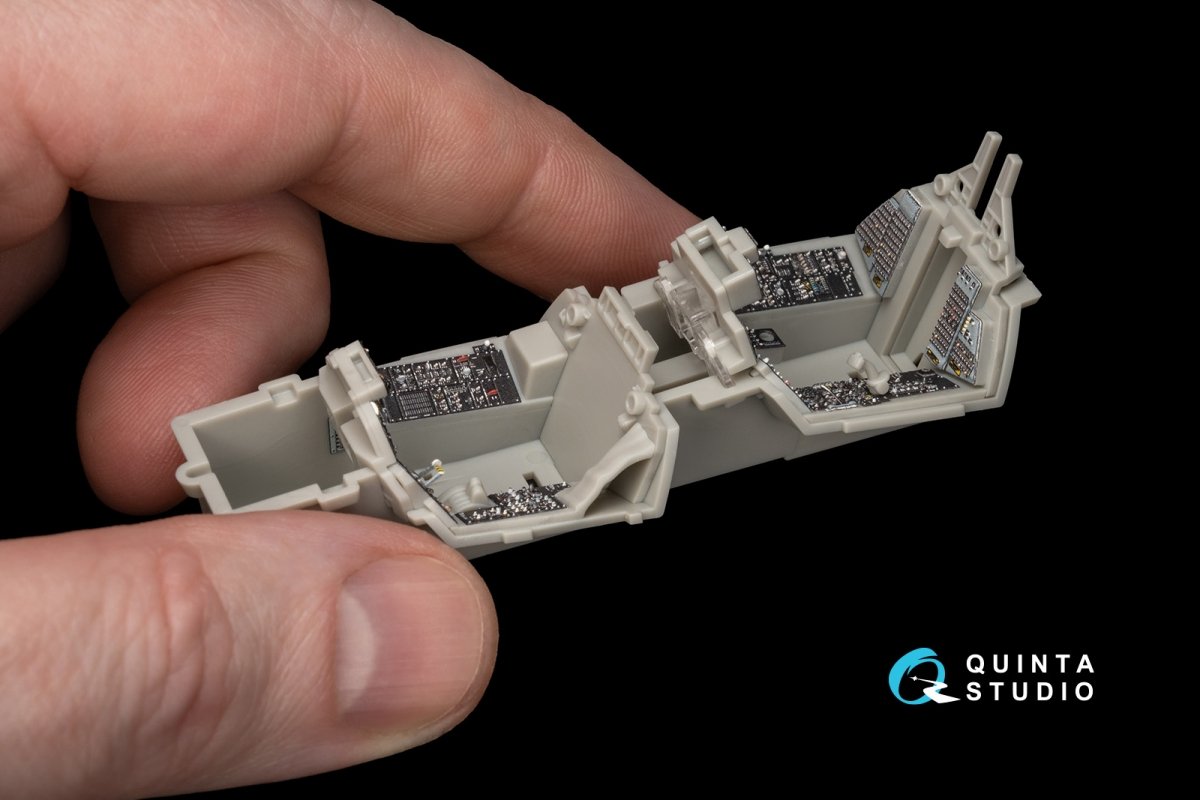 Quinta Studio QD48231 F-14A Late 3D-Printed &amp;amp; coloured Interior on decal paper (for Tamiya kit) 1/48 – zdjęcie 5