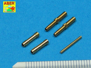 Aber A32010 Ensemble de 2 canons pour mitrailleuses d&amp;#39;avions allemands MK 108 de 30 mm avec tube de souffle (1/32) – imagen 2