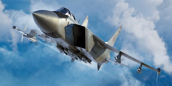 Trumpeter 01681 MiG-31M Foxhound russe au 1/72