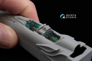 Intérieur imprimé en 3D et coloré sur papier décalcomanie Quinta Studio QD72016 MiG-31BM (pour maquette Trumpeter) 1/72 – image 6