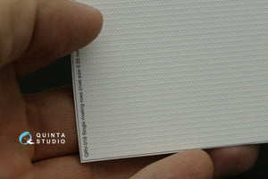 Rangées de rivets simples Quinta Studio QRV-018 (taille des rivets : 0,25 mm, écartement : 1,0 mm, convient à l’échelle 1/24), couleur blanche, longueur totale : 5,8 m / 19 pi – immagine 6