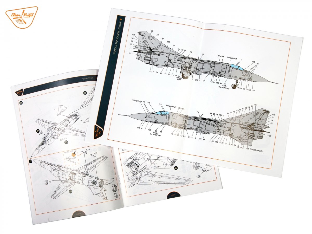Clear Prop! CP72030 MiG-23MLA Flogger-G EXPERT KIT 1/72  – image 51