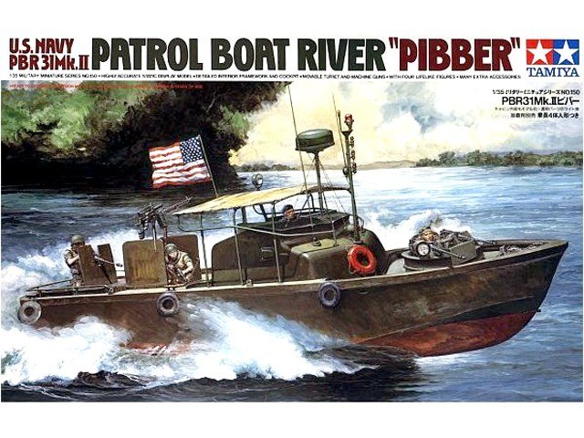 Tamiya 35150 US Navy PBR31 MK. II Pibber (1/35)