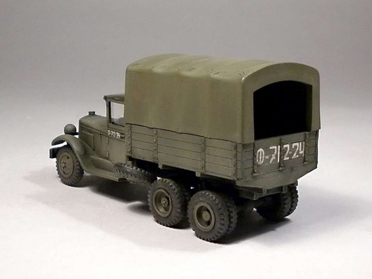Camion ZiS-6 PST 72019 à l&amp;#39;échelle 1/72 – image 5