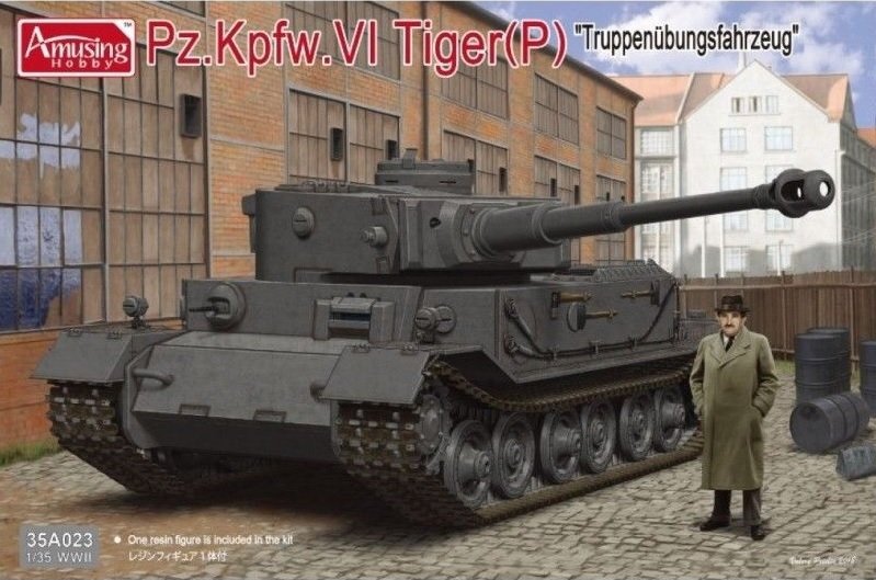 Passe-temps amusant 35A023 Pz. Kpfwg. VI Tiger (P) Truppenübungsfahrzeug 1/35
