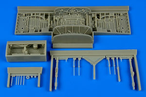 Aires 4657 F-106A Delta Dart, baie de train d&amp;#39;atterrissage, échelle 1/48, Trumpeter
