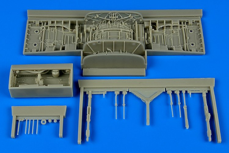 Aires 4657 F-106A Delta Dart, baie de train d&amp;#39;atterrissage, échelle 1/48, Trumpeter