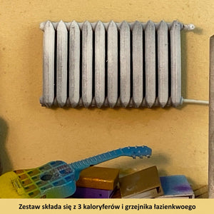 Point de non-retour 3523024 Radiateur en fonte et radiateur de salle de bains 1/35 – imagen 2