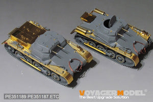 Maquette Voyager PE351189, char allemand Pz.Kpfw.I Ausf.B de la Seconde Guerre mondiale (pour TAKOM 2145), échelle 1/35 – Bild 15