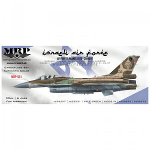 Mr. Paint MRP-S01 Force aérienne israélienne 6 x 30 ml