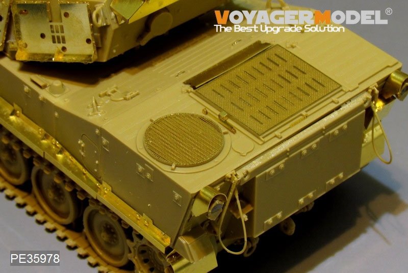 Modèle Voyager PE35978, système d&amp;#39;arme blindé M8 de l&amp;#39;armée américaine moderne (lanceur de fumée inclus), pour PANDA PH35039 au 1/35 – immagine 7