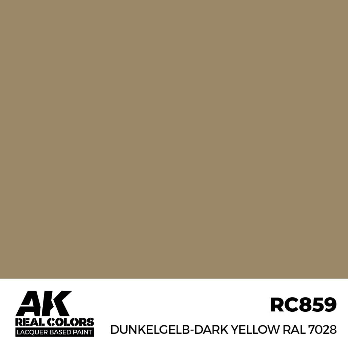 AK Interactive RC859 Jaune foncé RAL 7028 17 ml