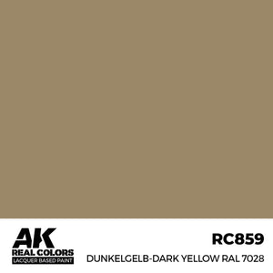 AK Interactive RC859 Jaune foncé RAL 7028 17 ml