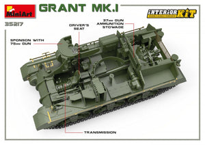 MiniArt 35217 Grant Mk.I avec intérieur 1/35 – image 6